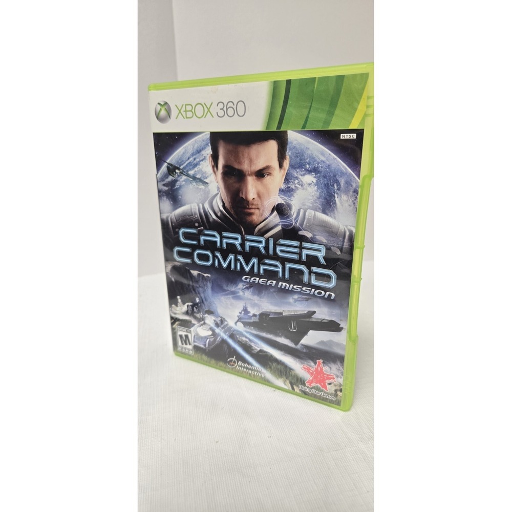 Carrier Command: Gaea Mission (Microsoft Xbox 360, 2012) Pre-Owned Good Cond.